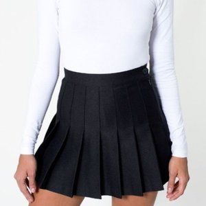 American Apparrel black tennis skirt